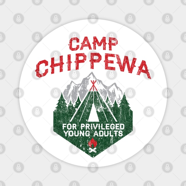 Camp Chippewa - Addam's Family Values Magnet by huckblade